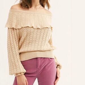 Free People Crazy in Love Pullover Sweater